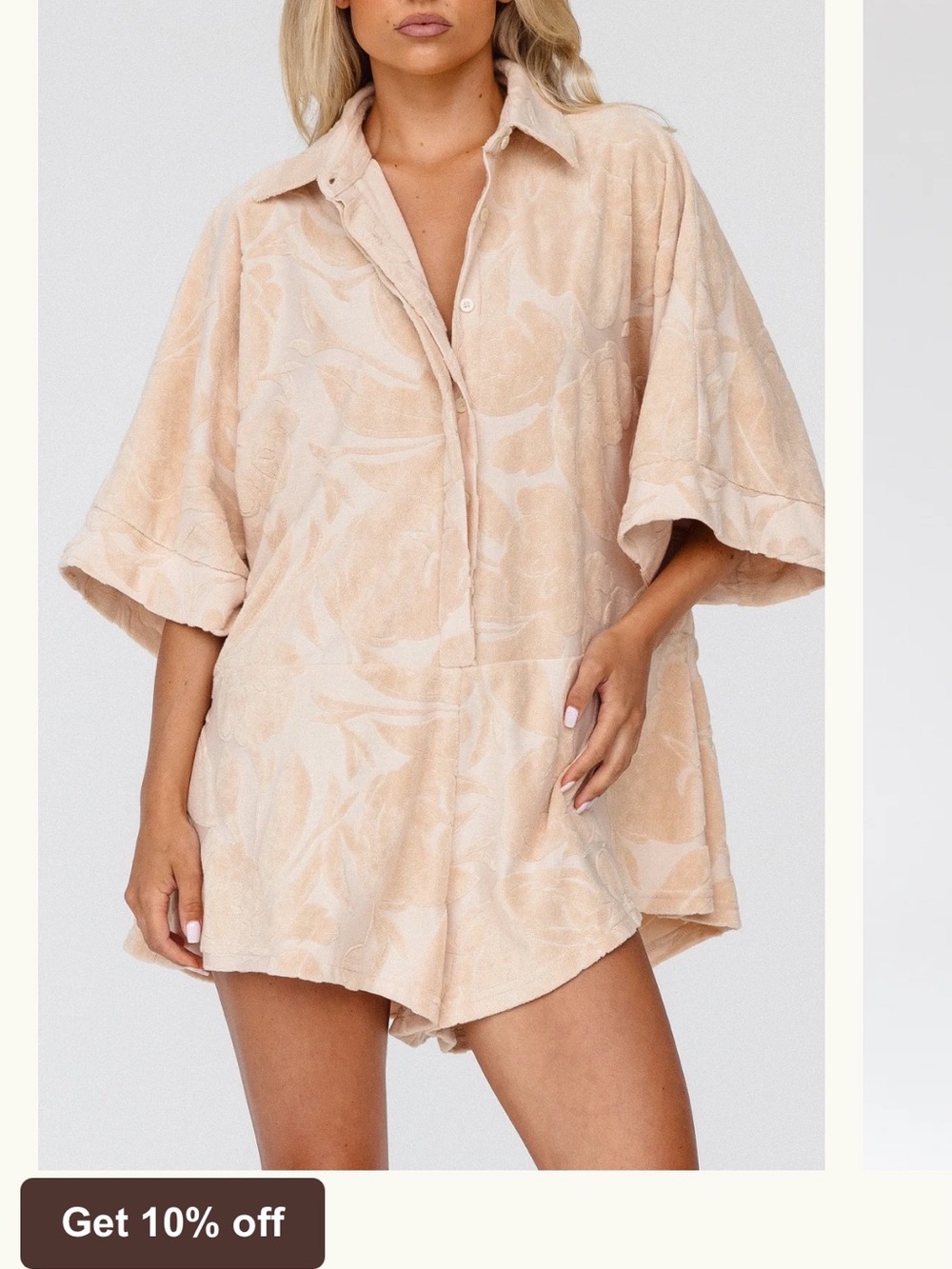 Cocowillow Rae Linen Playsuit